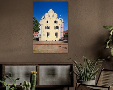 Ledenhof, voormalig landhuis van een adellijk hof, zetel van het Literatuurbureau West-Nedersaksen,  van Torsten Krüger