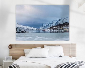 Winter wonderland Tromso Noorwegen van PhotoJoy