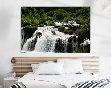 Krka watervallen van Marit Lindberg