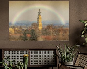 Under the rainbow - Braunau am Inn by Christine Nöhmeier