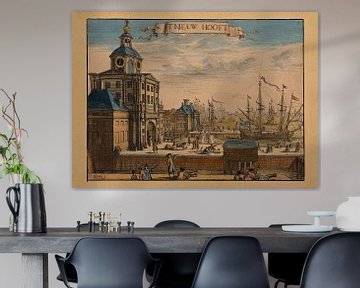 Rotterdam, 1695, t Nieuw Hooft van Atelier Liesjes