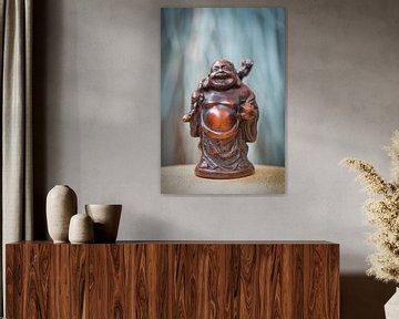 The laughing Buddha by Lisanne