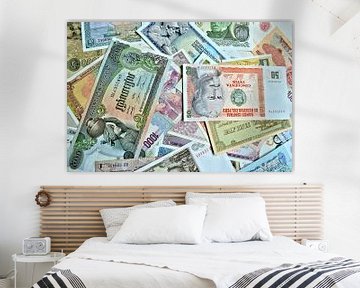Bankbiljetten van over de hele wereld van Heiko Kueverling
