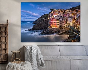 Riomaggiore Blues, Italië van Michael Abid