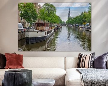 Prinsengracht Amsterdam van Foto Amsterdam/ Peter Bartelings