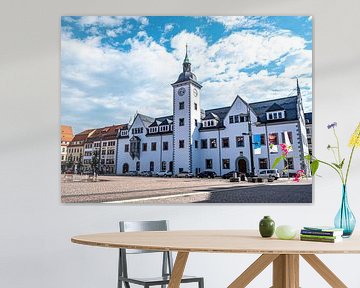 Rathaus von Freiberg in Mittelsachsen von Animaflora PicsStock