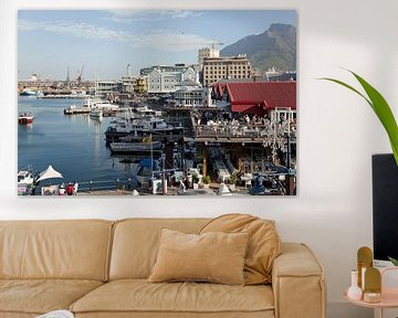 Victoria & Alfred Waterfront, Kaapstad, Zuid-Afrika van Peter Schickert