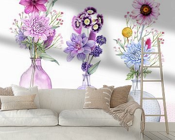 Blumen in Vasen von Geertje Burgers
