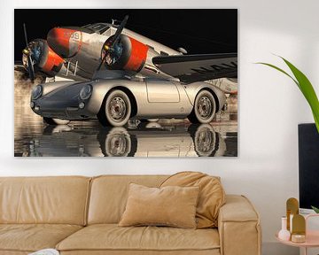 La Porsche 550 Spyder, la voiture de sport la plus emblématique