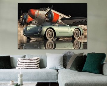 Porsche 550-A Spyder de 1956 sur Jan Keteleer