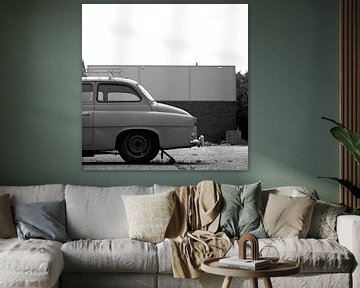 Old car on film by Maikel Brands