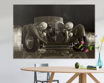 Mercedes - Benz 710 Super Sport 1930 vooraan van Jan Keteleer