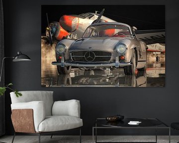 The Design of the Mercedes 300SL Gullwing is Art by Jan Keteleer