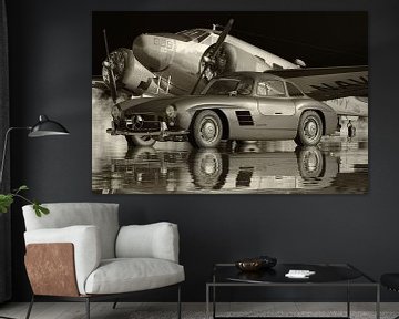 La Mercedes 300SL Gullwing est la plus célèbre des voitures classiques sur Jan Keteleer