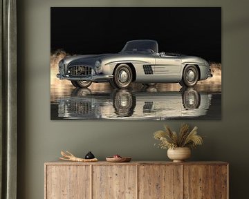 De Mercedes 300SL Roadster - Een spectaculaire Mercedes van Jan Keteleer