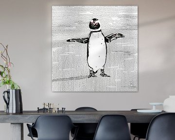 Happy Pinguïn van Carmen de Bruijn