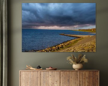Thunderstorm for Urk by Brian Morgan