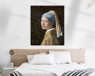 Girl with a pearl earring by Gisela- Art for You