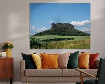 Vue du Lilienstein dans les montagnes de grès de l'Elbe sur Animaflora PicsStock