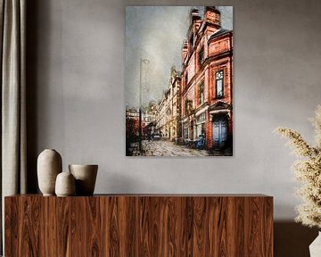 Angleterre Manchester paysage urbain #Manchester sur JBJart Justyna Jaszke