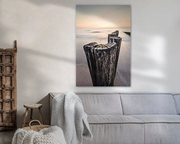 The groynes by Max ter Burg Fotografie