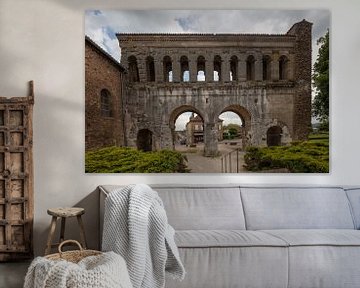 Roman gate in Autun, France by Joost Adriaanse