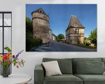Torens bij ingang  Brantome , Frankrijk