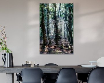 Dansende bomen van Peter de Kievith Fotografie