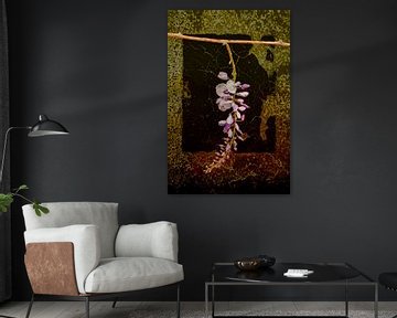 Still life with flowers wisteria by Alie Ekkelenkamp