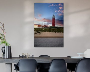 Leuchtturm auf der Insel Texel von Bart cocquart