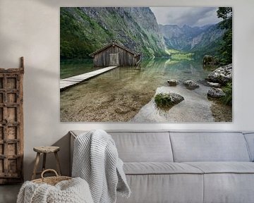 The beautiful Upper Lake in Berchtesgaden by Bart cocquart