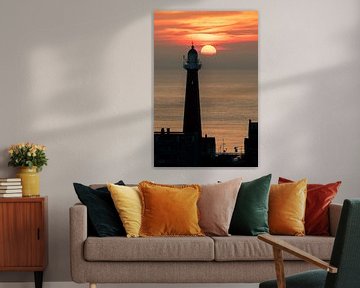 Lighthouse Scheveningen by Stefan Verheij