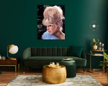 Brigitte Bardot Blond van Rene Ladenius Digital Art