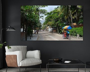 Rue côtière, Tulum, Yucatan, Mexique sur themovingcloudsphotography