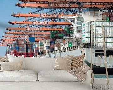 Der internationale Hafen von Rotterdam von Elles Rijsdijk