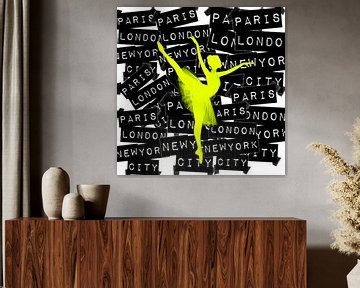 Ballet - Droom - Pop Art van Felix von Altersheim