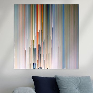 Abstrakte Stadtsilhouette IX