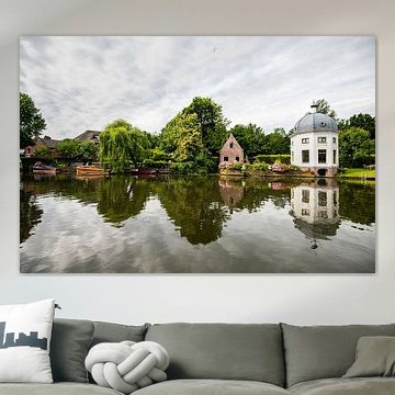 Vue de la maison-dôme