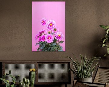 Roze Bloemen van Patrycja Polechonska
