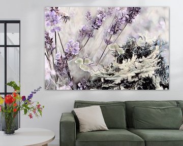 Lavender and clover by Patricia Piotrak