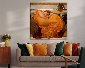 Flaming June - Träumen von Gisela- Art for You