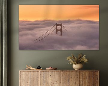 Golden Gate Bridge van Photo Wall Decoration