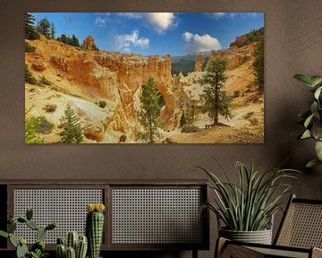 Bryce Canyon National Park, Panoramic photo by Gert Hilbink