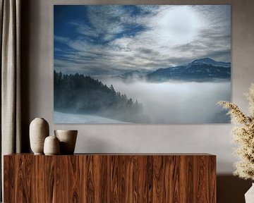 Misty Mountains by Cas van den Bomen