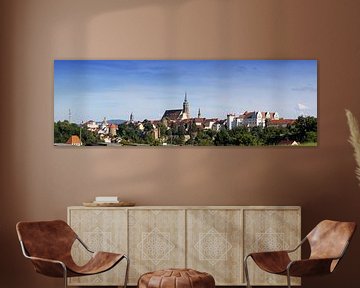 Skyline van de oude stad Bautzen van Frank Herrmann