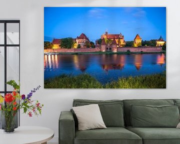 De Marienburg in Polen van Peter Schickert