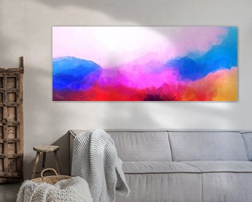 Colorful Mountains 2 by Angel Estevez