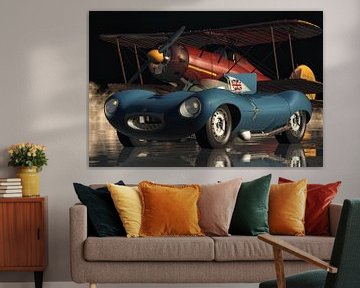Jaguar Type D de 1956 : une véritable voiture de sport