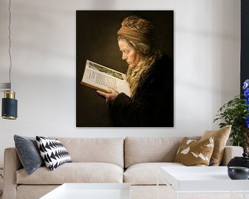 Reading Woman by Anita Meezen Fotografie