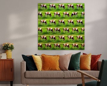 Koeien, koeien, koeien (kunst en koeien) van Ruben van Gogh - smartphoneart